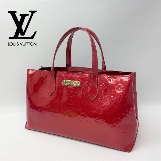 LOUIS VUITTON - ルイ・ヴィトン ヴェルニ ウィルシャーPM・ハンドバッグ・ポム・ダムールの通販 by 流通センター｜ルイ