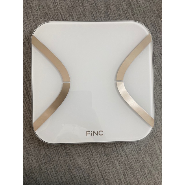 FiNCアプリ連携! FiNCオリジナル体組成計 FiNC SmartScale スマホ/家電/カメラの生活家電(体重計)の商品写真