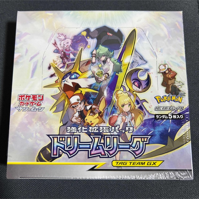 ポケモンカード ドリームリーグ 4BOX  新品 未開封 シュリンク付き