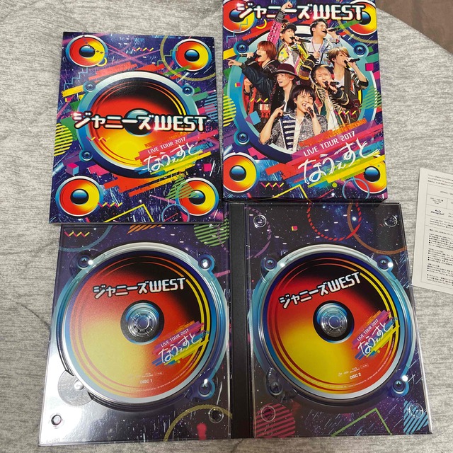 ジャニーズWEST(ジャニーズウエスト)のジャニーズWEST　LIVETOUR2017　なうぇすと　初回限定盤 エンタメ/ホビーのDVD/ブルーレイ(アイドル)の商品写真