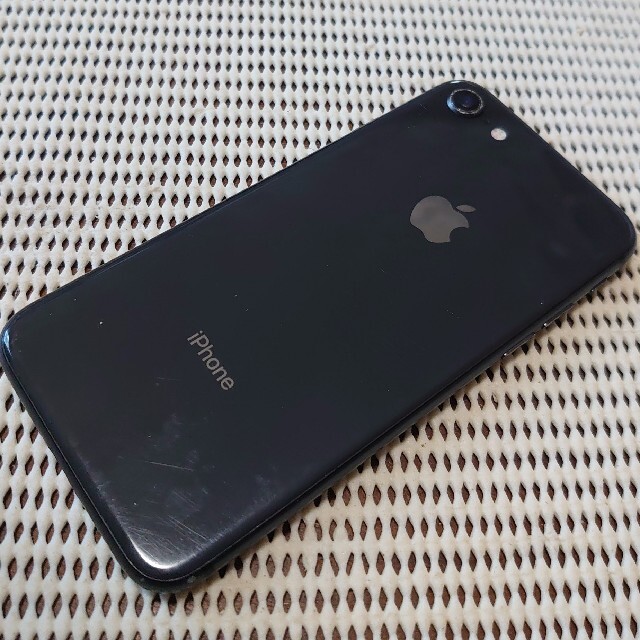 完動品SIMフリー液晶無傷iPhone本体64GBグレイSoftBank判定