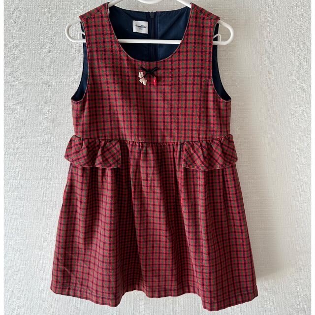 familiar(ファミリア)の【ご専用】familiar ジャンパースカート サイズ110cm キッズ/ベビー/マタニティのキッズ服女の子用(90cm~)(ワンピース)の商品写真