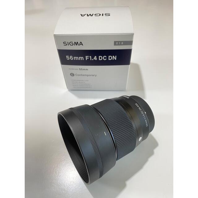 SIGMA(シグマ)のSIGMA 56mm F1.4 DC DN マイクロフォーサーズ用 スマホ/家電/カメラのカメラ(レンズ(単焦点))の商品写真