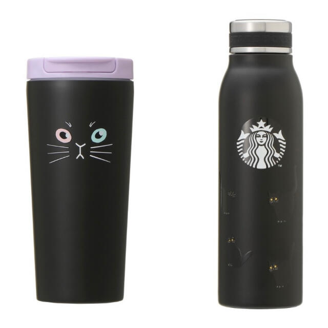 Starbucks Coffee(スターバックスコーヒー)の新品 スタバ ハロウィン2022ステンレスタンブラー ボトル セット インテリア/住まい/日用品のキッチン/食器(タンブラー)の商品写真
