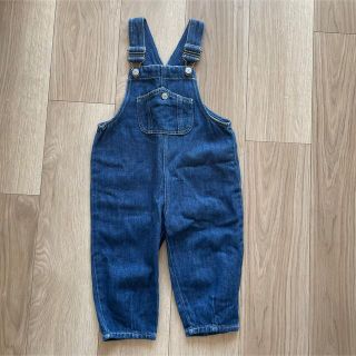 ザラキッズ(ZARA KIDS)のZARA KIDS インディゴデニムオーバーオール(パンツ/スパッツ)