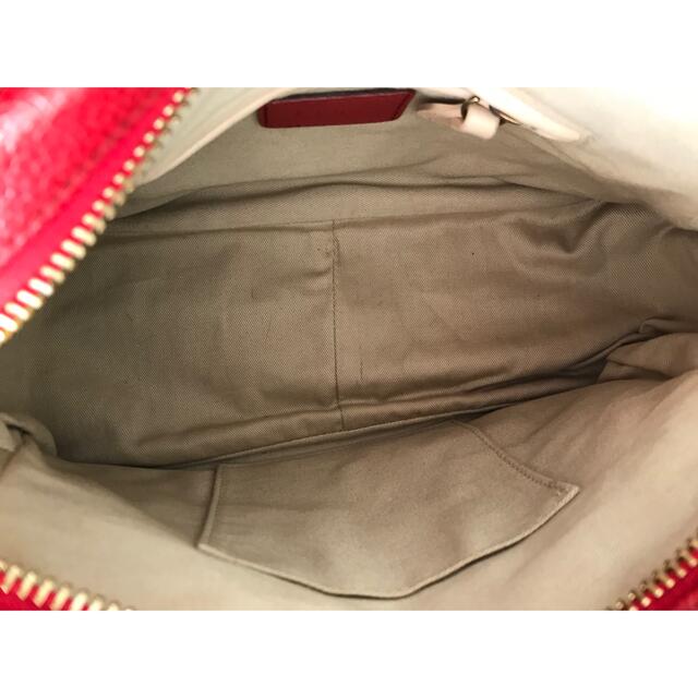 Chloé クロエ ★ パラティ スモール 赤 チャーム付き