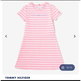 トミーヒルフィガー(TOMMY HILFIGER)のティアラ様　 新品タグ付き　トミーヒルフィガー　ガールズ　ワンピース(ワンピース)