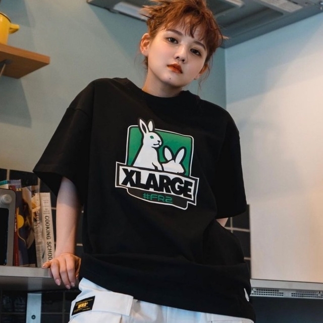 佐藤ノア着用‼️】XLARGE × FR2 Box Logo T-shirt