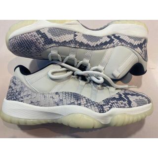 ナイキ(NIKE)のNIKE AIR JORDAN 11 RETRO LOW SNAKESKIN(スニーカー)