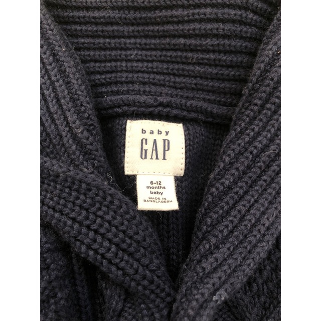 GAP(ギャップ)のGAP カーディガン　70 キッズ/ベビー/マタニティのベビー服(~85cm)(カーディガン/ボレロ)の商品写真