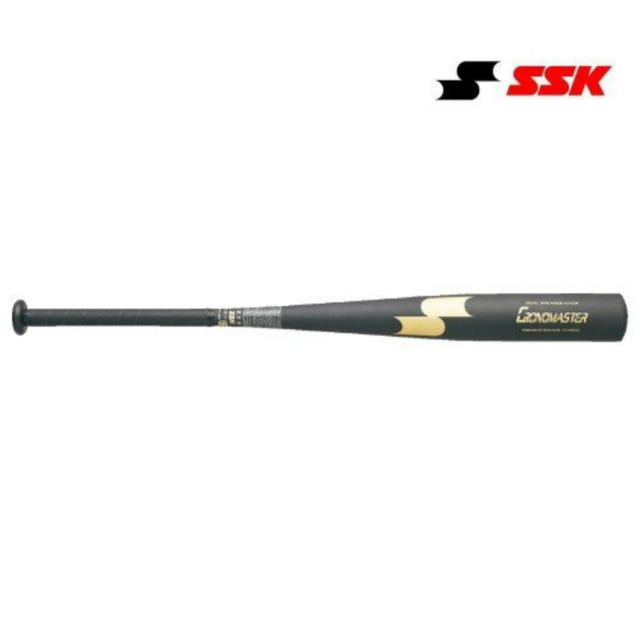 新品　人気のSSK 一般硬式用バット クロノマスター 84cm/ブラック