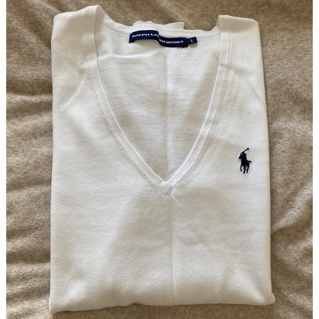 Ralph Lauren(ラルフローレン)のラルフローレン　Vネックセーター レディースのトップス(ニット/セーター)の商品写真