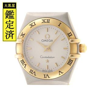 オメガ(OMEGA)のオメガ　 コンステレーション　YG/SS　女性用クォーツ時計【473】(腕時計)