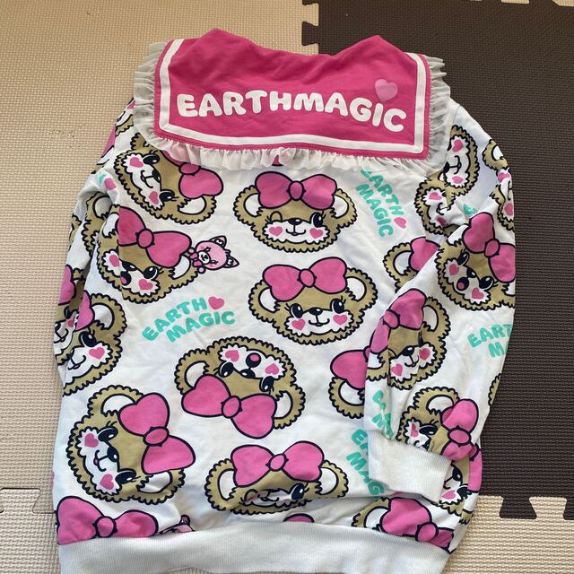 EARTHMAGIC(アースマジック)のセーラーマフィ キッズ/ベビー/マタニティのキッズ服女の子用(90cm~)(ワンピース)の商品写真