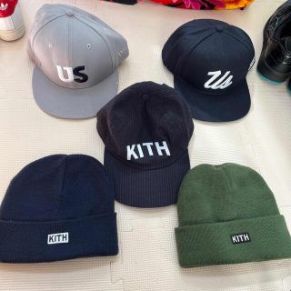 ニューエラー(NEW ERA)の金土日限定価格KITH 日本未発売　キャップ＆ビーニー5点セット(ニット帽/ビーニー)