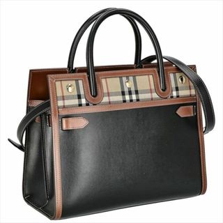 バーバリー(BURBERRY)のバーバリー BURBERRY ハンドバッグ 8025269 A1189 BLACK(ハンドバッグ)