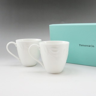 Tiffany & Co. - 【TIFFANY&Co.】ティファニー テラス(Terrace) マグカップ×2 _ 食器