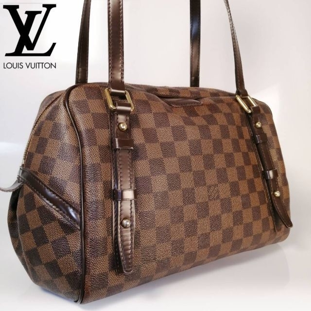 国内外の人気！ VUITTON LOUIS N41157 ダミエ リヴィントンPM ショルダーバッグ ルイヴィトン ショルダーバッグ 