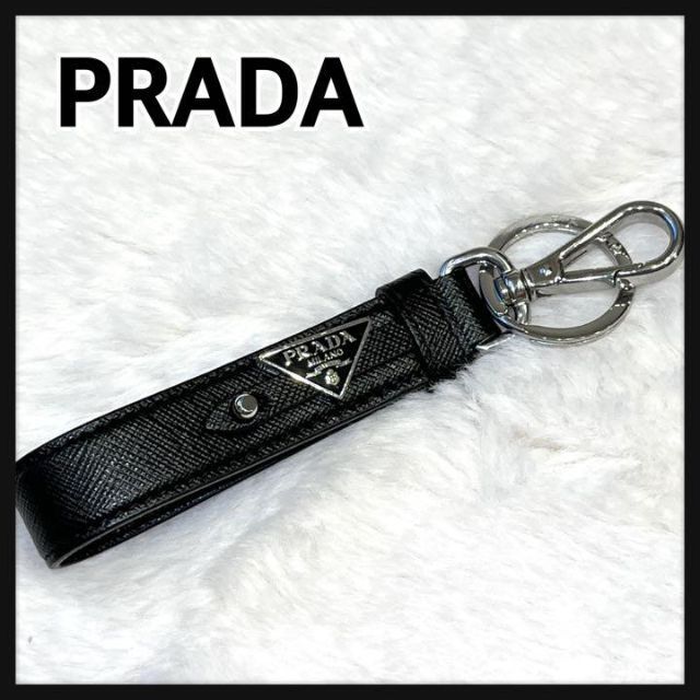 □PRADA プラダ 2PP68T サフィアーノ キーホルダー　超美品あやブランド品一覧