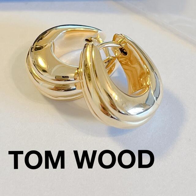 人気 Tom Wood Ice Hoop Line ピアス ユニセックス