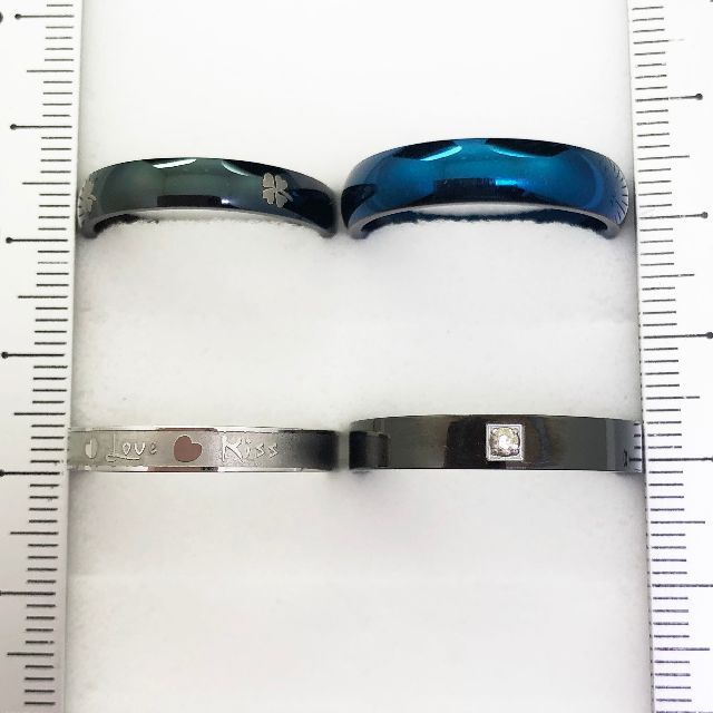 21号　サージカルステンレス　高品質　まとめ売り　指輪　ring647 メンズのアクセサリー(リング(指輪))の商品写真