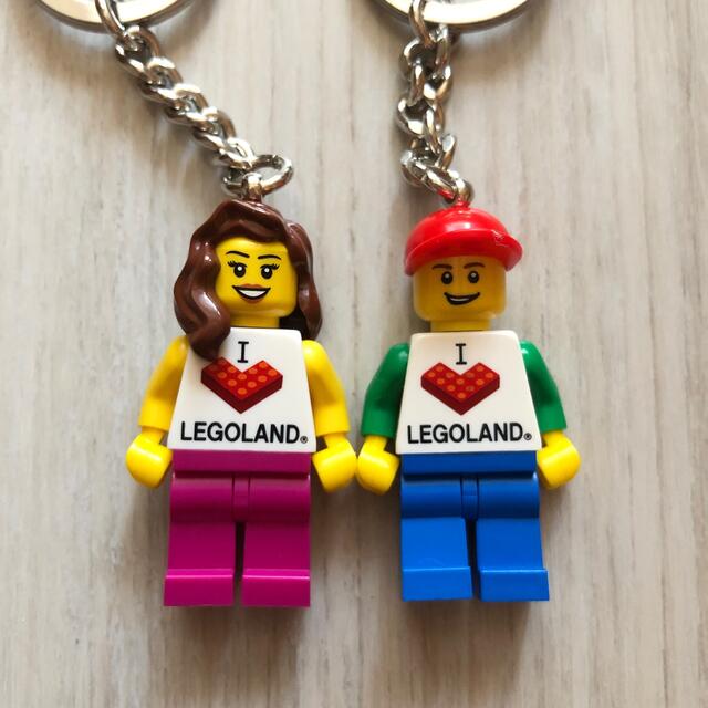 Lego(レゴ)の【2点セット】レゴランド　ミニフィグ　キーホルダー　男の子女の子 エンタメ/ホビーのアニメグッズ(キーホルダー)の商品写真