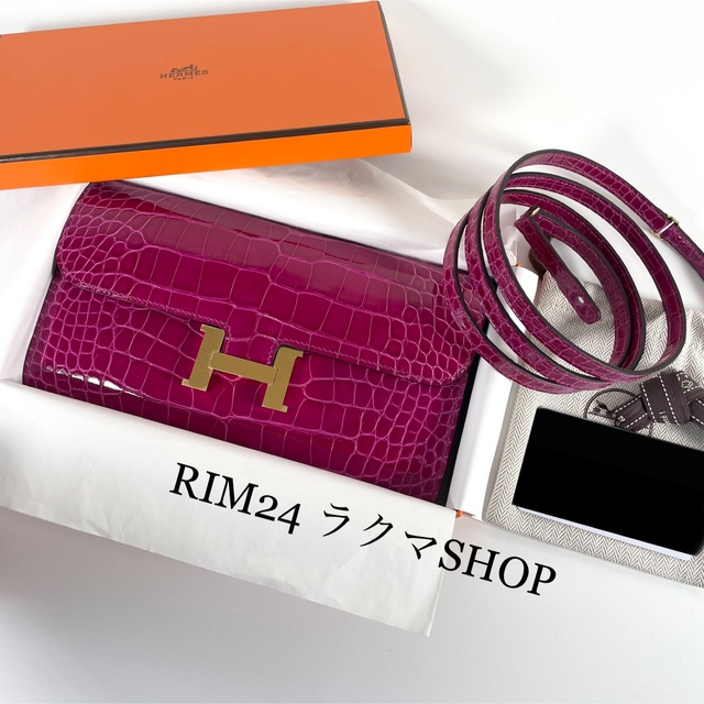 Hermes(エルメス)の【新品】希少 エルメス コンスタンスロング トゥーゴー アリゲーター レディースのバッグ(ショルダーバッグ)の商品写真