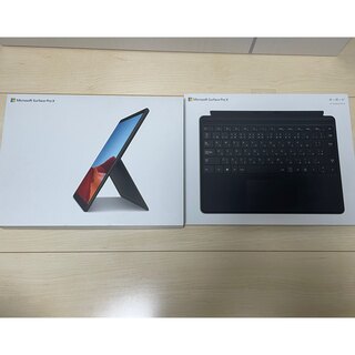 マイクロソフト(Microsoft)のSurface Pro X 純正キーボード、本体保護シート、おまけUSBハブ付き(ノートPC)