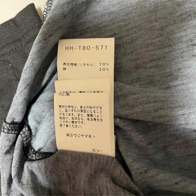 19SS Yohjiyamamoto カットソー サイズ03-