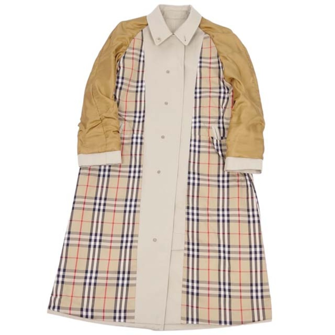 BURBERRY(バーバリー)のVintage バーバリー コート ステンカラーコート バルマカーンコート レディース コットン アウター 古着 11AB3(M相当) ベージュ レディースのジャケット/アウター(その他)の商品写真