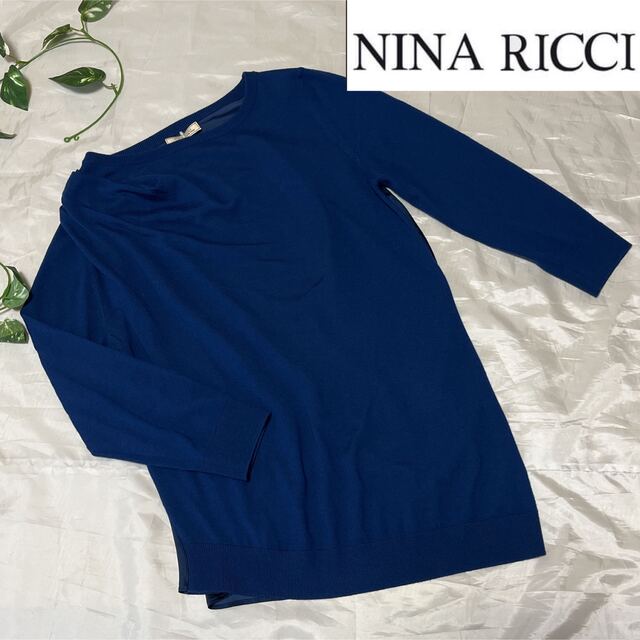 NINA RICCI(ニナリッチ)の【新品タグ付き】★NINA RICCI★ニナ リッチ アシメントリー セーター レディースのトップス(ニット/セーター)の商品写真