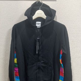 【新品未使用】uniform experiment カラーチャートパーカ黒XL