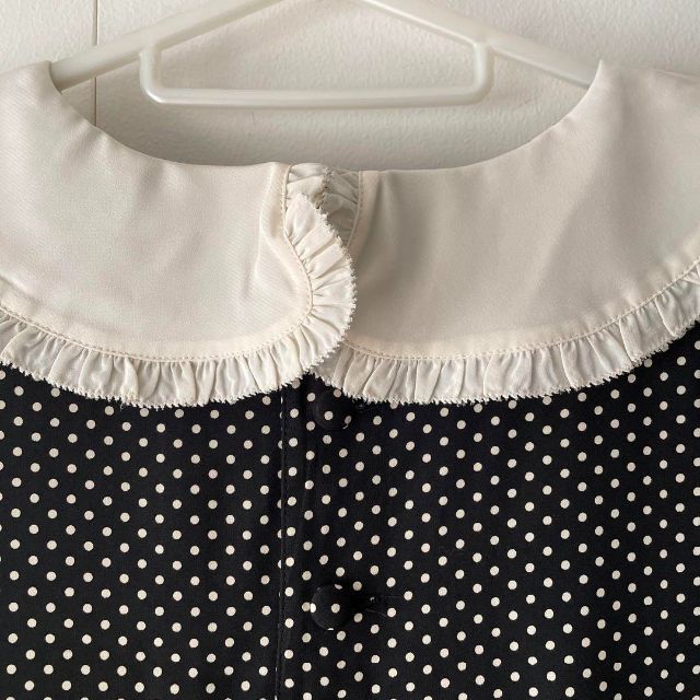 ピンクハウス PINK HOUSE INGEBORG ワンピース ドット フリル-tops.edu.ng