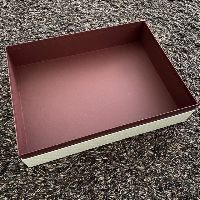 洋菓子の空き箱 硬質紙 化粧箱 ハンドメイドの素材/材料(その他)の商品写真