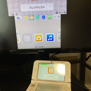 3DSLL 本体 偽トロ ピンク キャプチャー(携帯用ゲーム機本体)