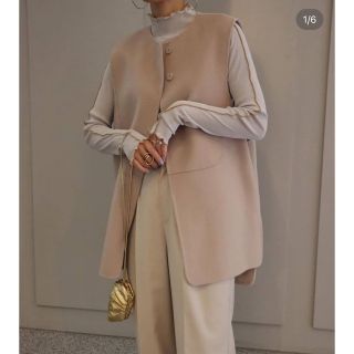Drawer - 新品タグ付き ジプソフィア スカラップキルトベストの通販 by