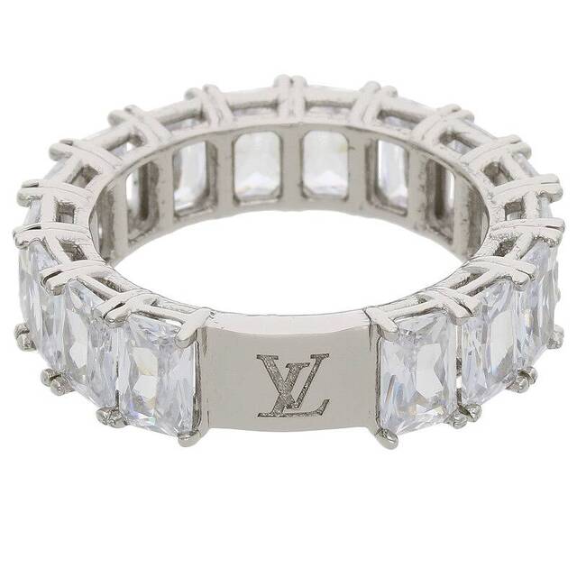 LOUIS VUITTON(ルイヴィトン)のルイヴィトン 22AW LV CRYSTALS RING MP3363 LVクリスタルリング メンズ M/19.5号 メンズのアクセサリー(リング(指輪))の商品写真