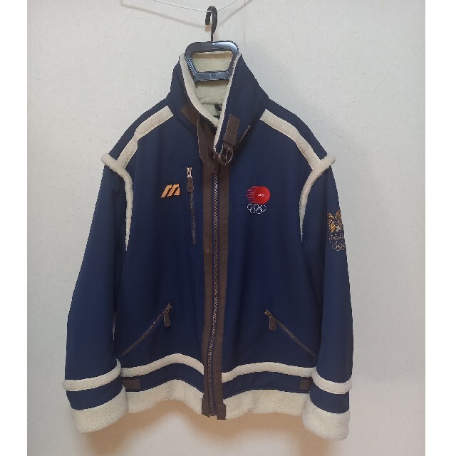 MIZUNO(ミズノ)の長野オリンピック　ミズノ　日本代表　ボアジャケット　Osize メンズのジャケット/アウター(ブルゾン)の商品写真
