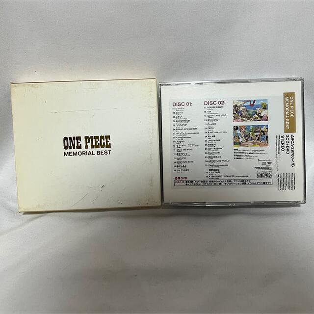 ONE PIECE ONE PIECE MEMORIAL BEST(初回限定盤)(DVD付)の通販 by cocos｜ワンピースならラクマ