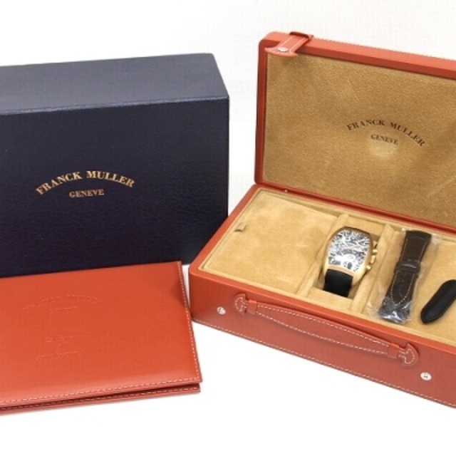 FRANCK MULLER(フランクミュラー)のフランクミュラー FRANCK MULLER カサブランカ カモフラージュ 8883CCCDTBR クロノグラフ 自動巻き 腕時計 K18PG ピンクゴールド 新品同様 メンズの時計(腕時計(アナログ))の商品写真