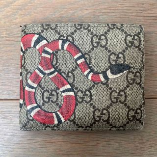 Gucci - GUCCI グッチ ヘビ 蛇 へび スネーク snake 財布 サイフ 本革