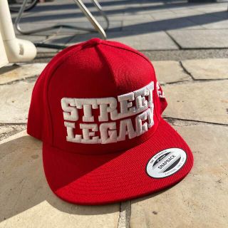 トライバル(TRIBAL)のTRIBAL STREET LEGASY RED SNAPBACK CAP(キャップ)