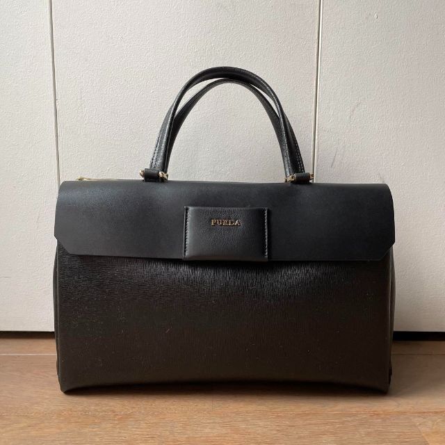 フルラ FURLA ブラック 2Way ショルダーバッグ トート ハンド