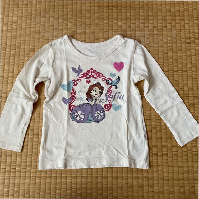 子供　ロンT 110 キッズ/ベビー/マタニティのキッズ服女の子用(90cm~)(Tシャツ/カットソー)の商品写真