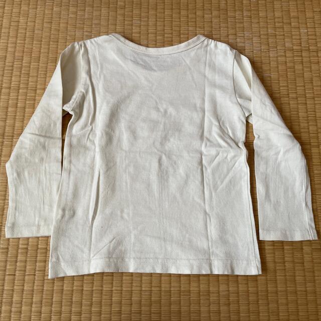 子供　ロンT 110 キッズ/ベビー/マタニティのキッズ服女の子用(90cm~)(Tシャツ/カットソー)の商品写真