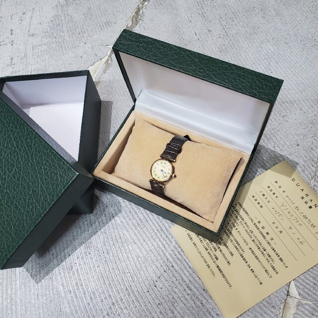 Cartier - Cartier カルティエ ヴィンテージ アンティーク トリニティー 腕時計
