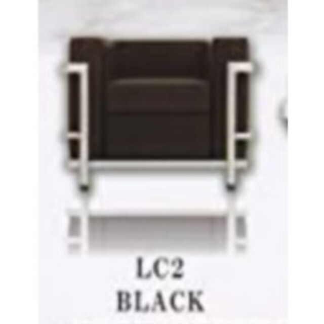 【未開封】 1/24 デザイナーズチェアコレクション LC2 BLACK エンタメ/ホビーのフィギュア(その他)の商品写真