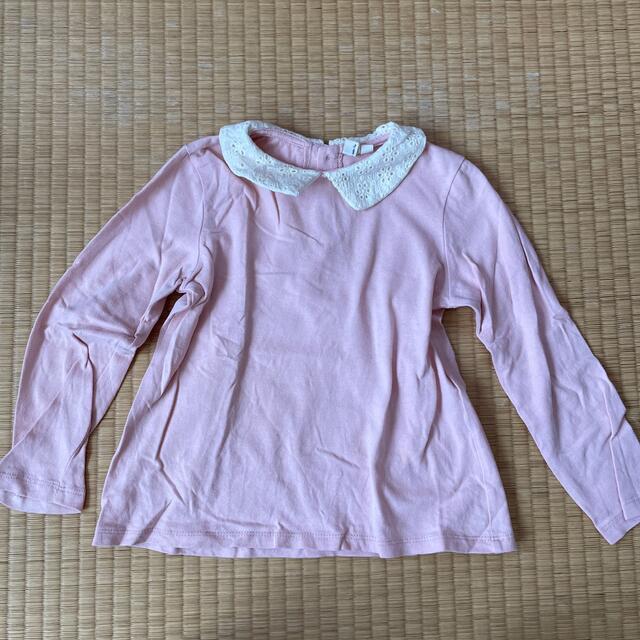 子供ロンT 110 キッズ/ベビー/マタニティのキッズ服女の子用(90cm~)(Tシャツ/カットソー)の商品写真