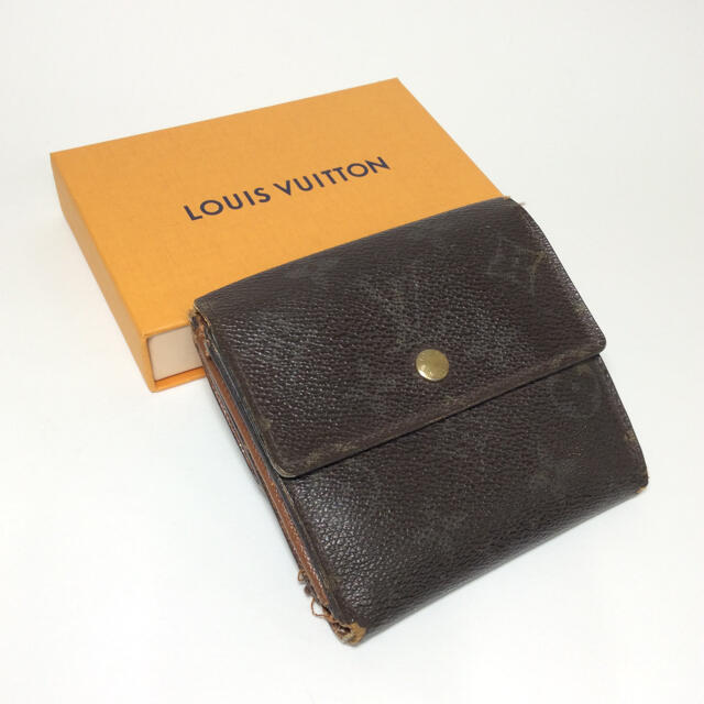 LOUIS VUITTON - 正規品 ルイヴィトン カルトクレディ モノグラム 折り財布 Wホックの通販 by ミドル's shop｜ルイ