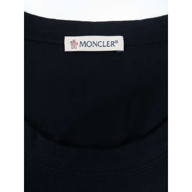 MONCLER(モンクレール)の☆MONCLER モンクレール ロゴ プリント ワッペン Tシャツ/メンズ/S メンズのトップス(Tシャツ/カットソー(半袖/袖なし))の商品写真